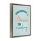 Stupell Industries Shhh I'm Reading Floating Frame, design by Seven Trees Design